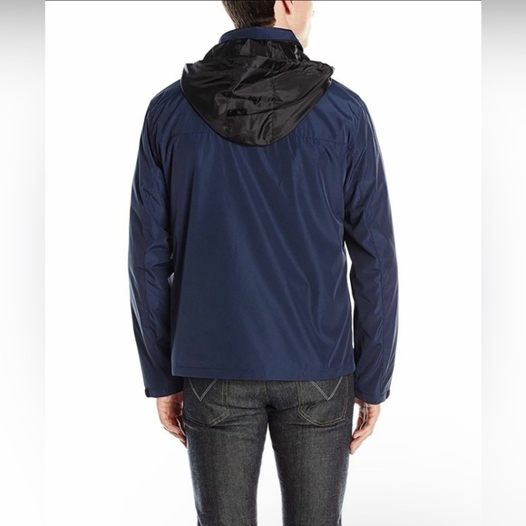 New Lucky Brand Men's Black XL Archer Lightweight Hooded Jacket Outdoor Sz XL - Picture 16 of 16